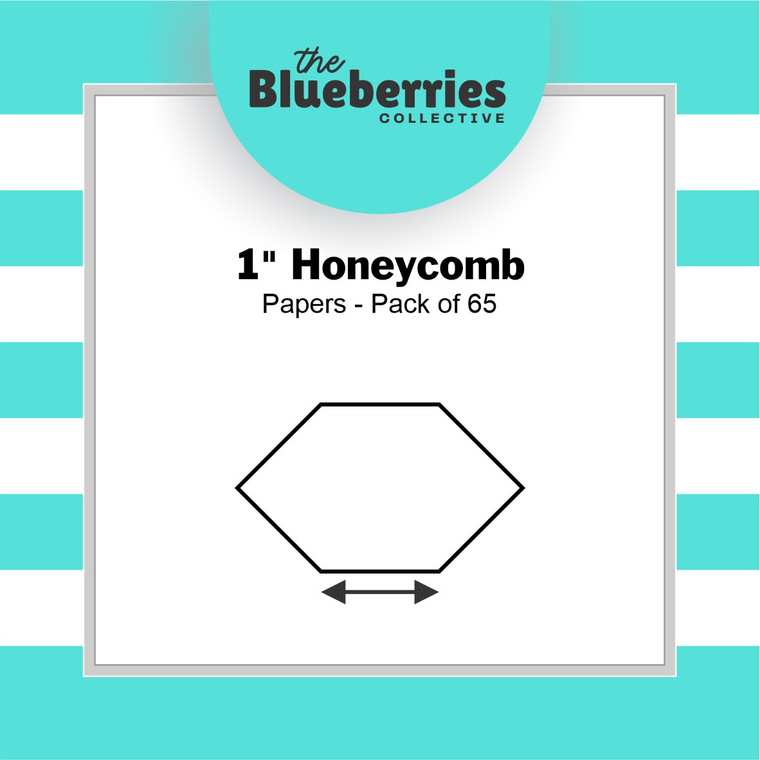 1" Honeycomb Papers | Pack of 65