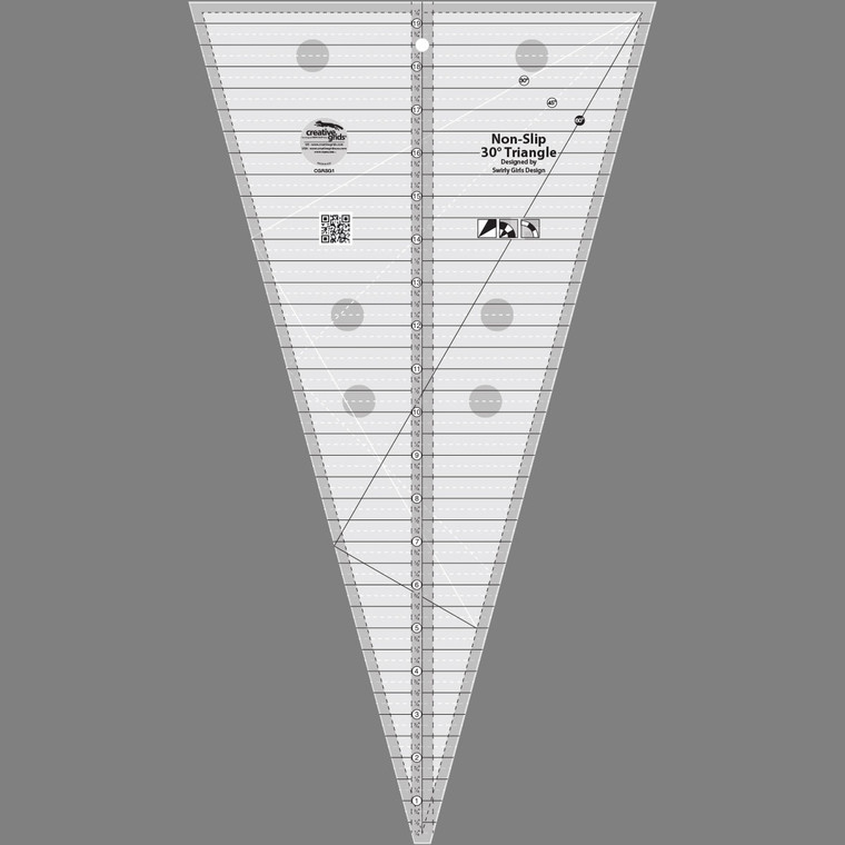 Creative Grids    30º Triangle Ruler