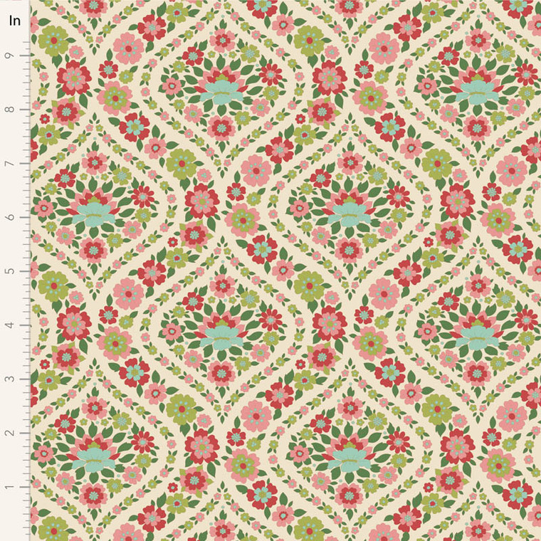 Bianca in Green | Wallflower by Tilda | per 10cm