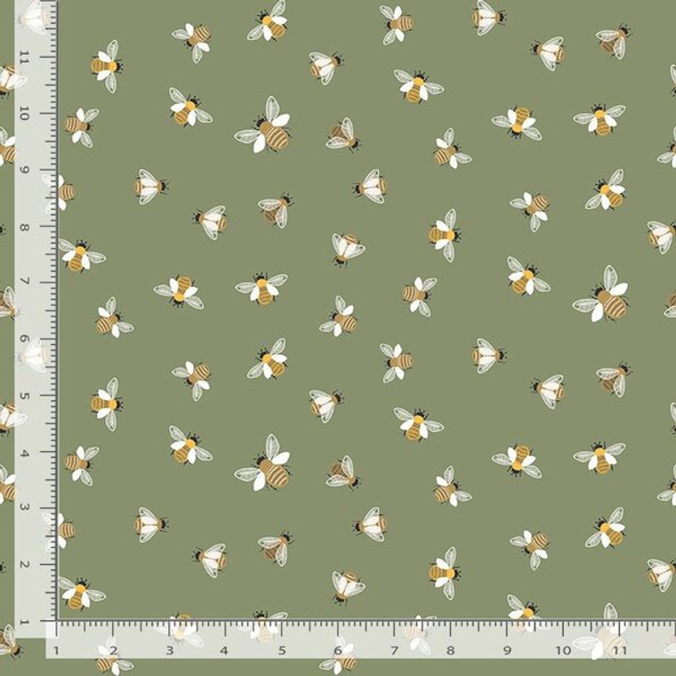Buzzed in Ivy | The Bee's Knees by Dear Stella | per 10cm