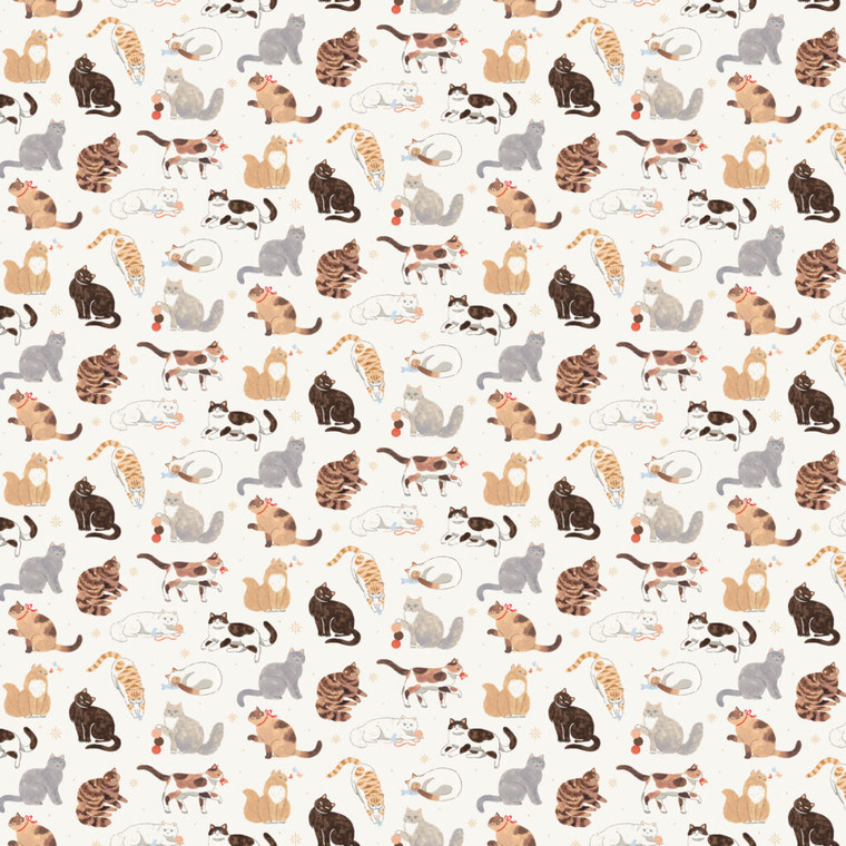 Cats on Cream | Paws & Play by Eri Kamei | per 10cm