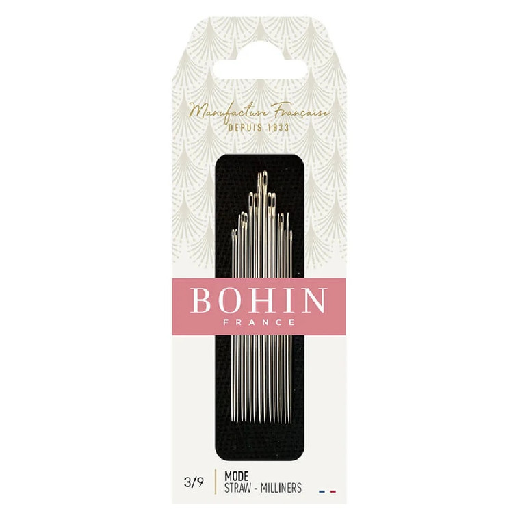 Bohin Milliner Needles | size 3/9
