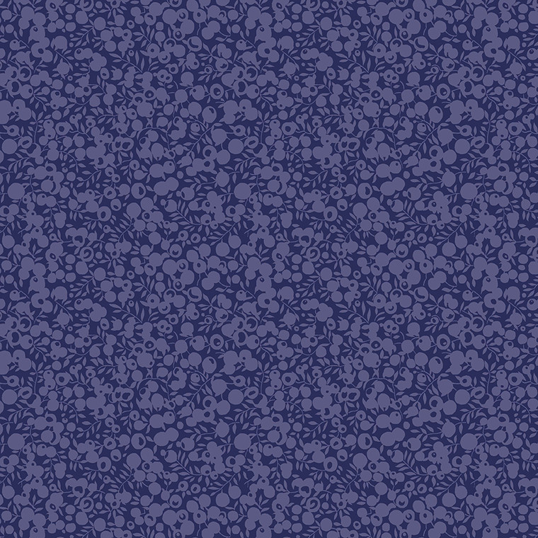 Wiltshire Shadow in Iris | Liberty | per 10cm