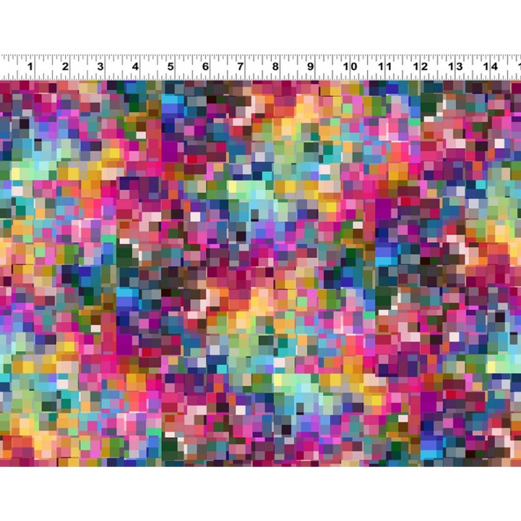 Pixels in Multi | Divine Nature by Shandra Smith | per 10cm