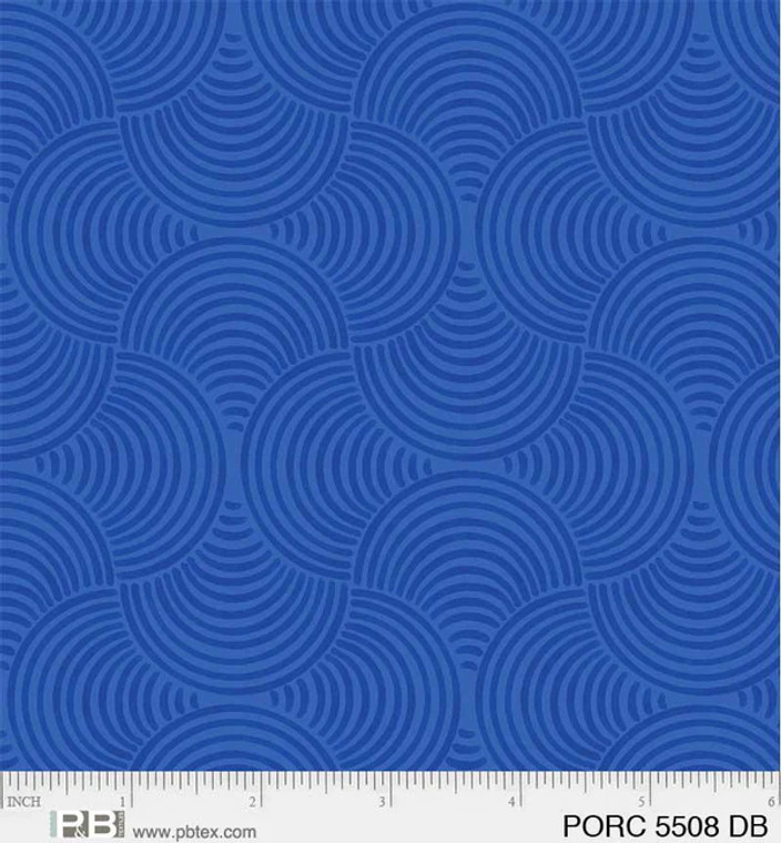 Porcelaina in Blue | Geetanjali Behera for P&B Textiles | per 10cm