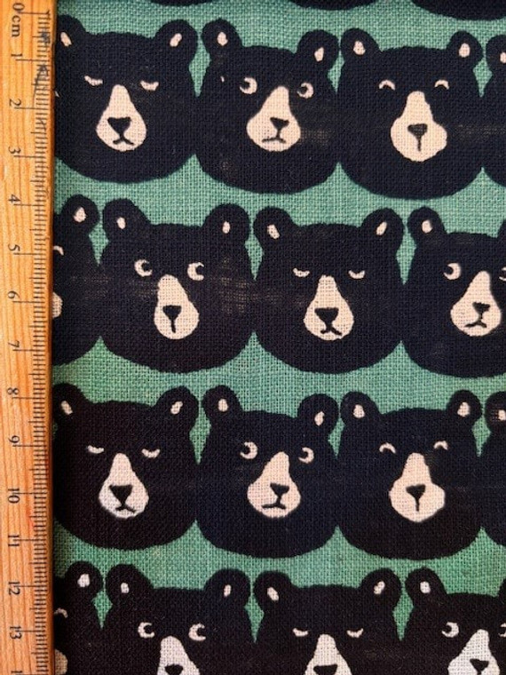 Bears in Green | Sevenberry | per 10cm