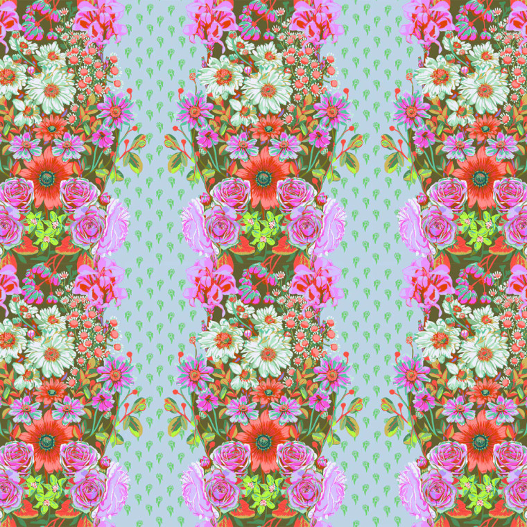 Beata's Garden in Seafoam | Perennial Borders by Anna Maria Horner | per 10cm