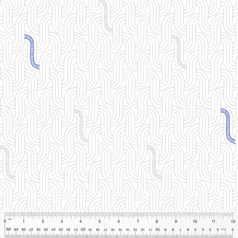 Foundation 2 Serpentine in Paper | Shayla Wolf | per 10cm