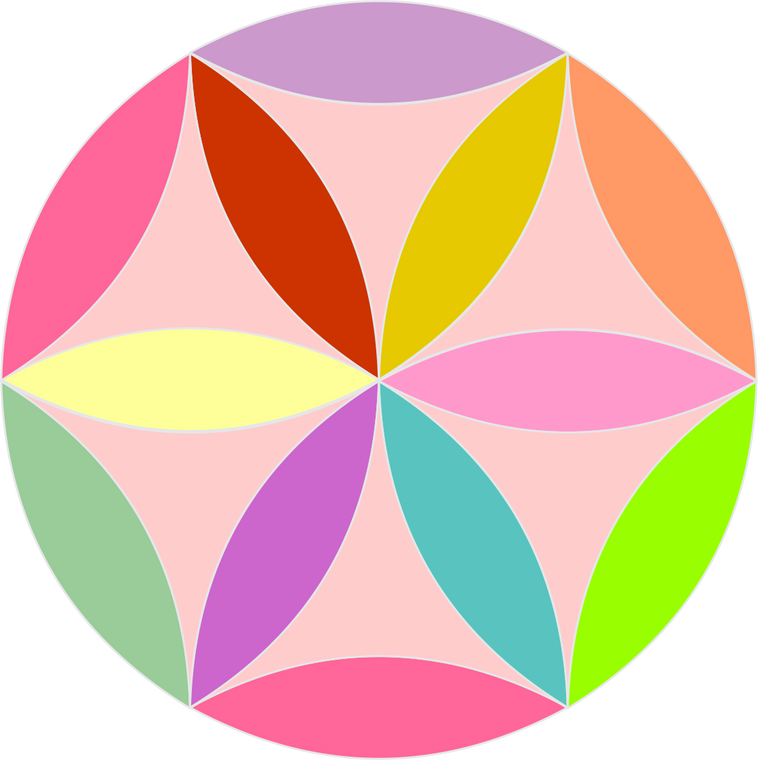 Joseph's Coat Stamp Set | 5" Block