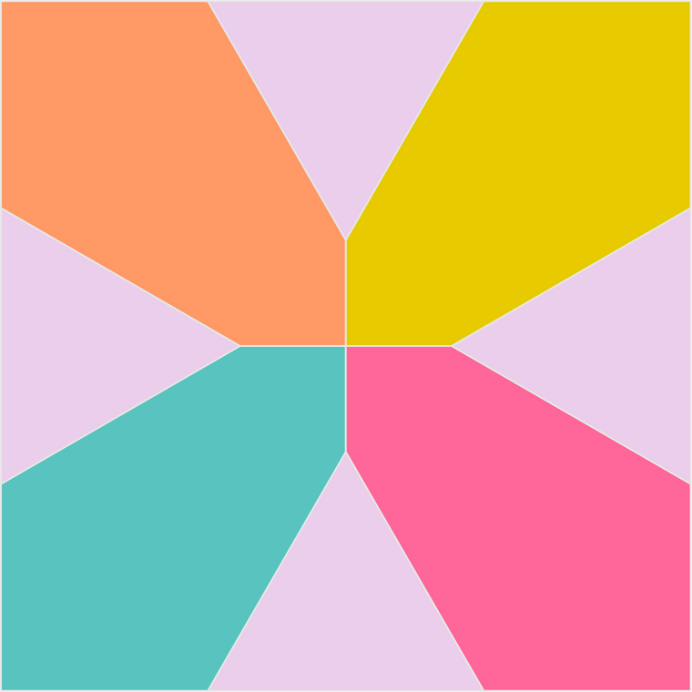 Hens and Chicks Stamp Set | 5" Block