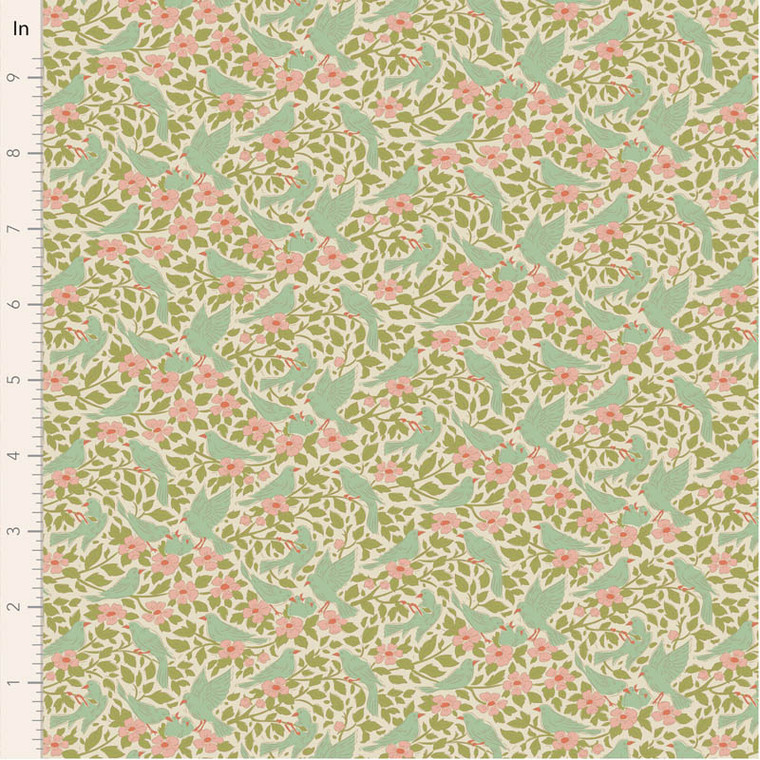 Songbird Ava in Green | Tilda | per 10cm