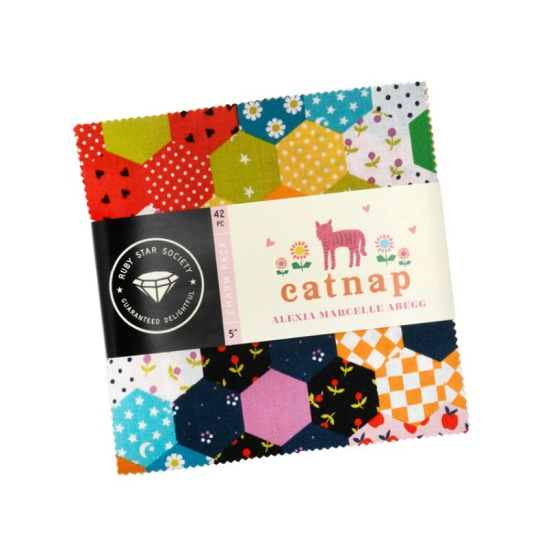 Catnap 5" Charm Pack | Ruby Star Society