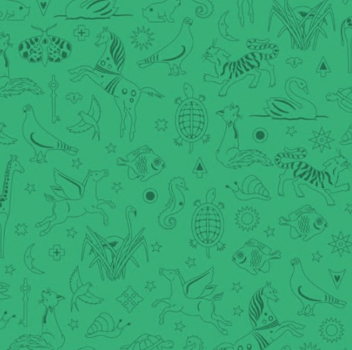 Philately in Grasshopper | Sunprint 2025 by Alison Glass | per 10cm