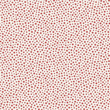 Sparkle Stars in Red | Star Spangled by Maywood Studio | per 10cm