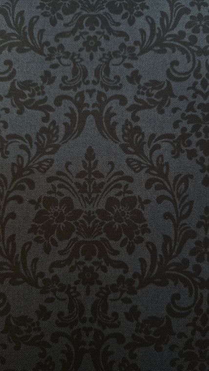 Gilded Blooms in Black | Hyun Joo Lee for Robert Kaufman | per 10cm