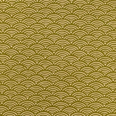 Daira in Green | Japanese Reproduction | per 10cm - Sew & Co