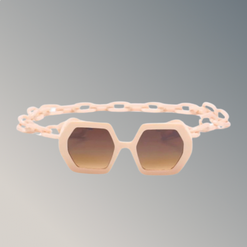 NEW AGE, Beige Sunglasses