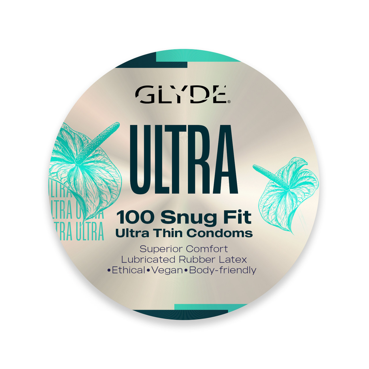 GLYDE ULTRA | Ultrathin Medium Fit (53mm)  100 Count