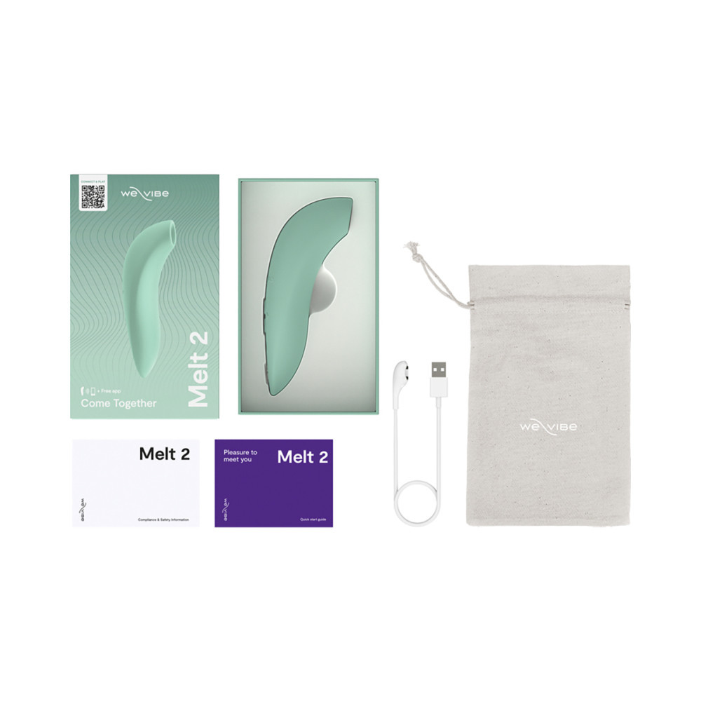 sex toys melting We-Vibe Melt Clitoral Sucking Vibrator with Pleasure Air Technology