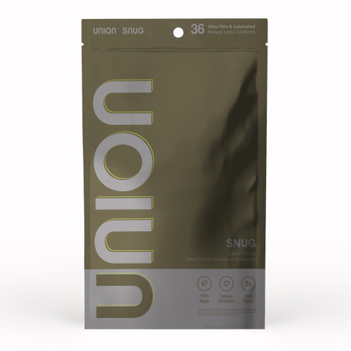 UNION SNUG condoms are snug and tight at  49mm and Ultra-Thin
