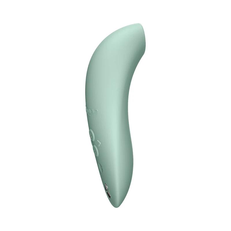 We-Vibe Melt 2 Pleasure Air technology for Couples Clitoral Sucking Vibrator  in Sage Green