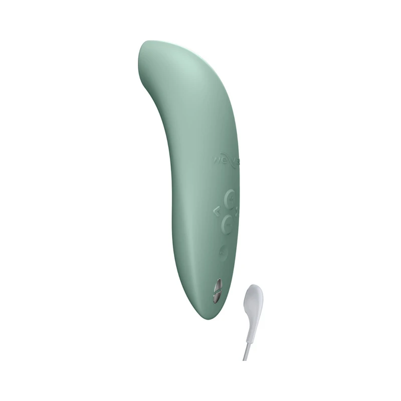 We-Vibe Melt 2 Pleasure Air and remote control lets you play together with the We-Vibe app to control your toy, even over long distance.