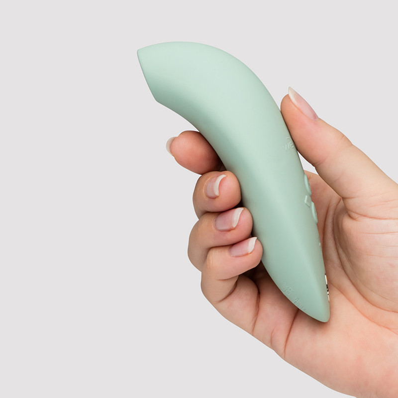 We-Vibe Melt 2 Sucking Clitoral Vibrator in Sage Green with Pleasure Air technology