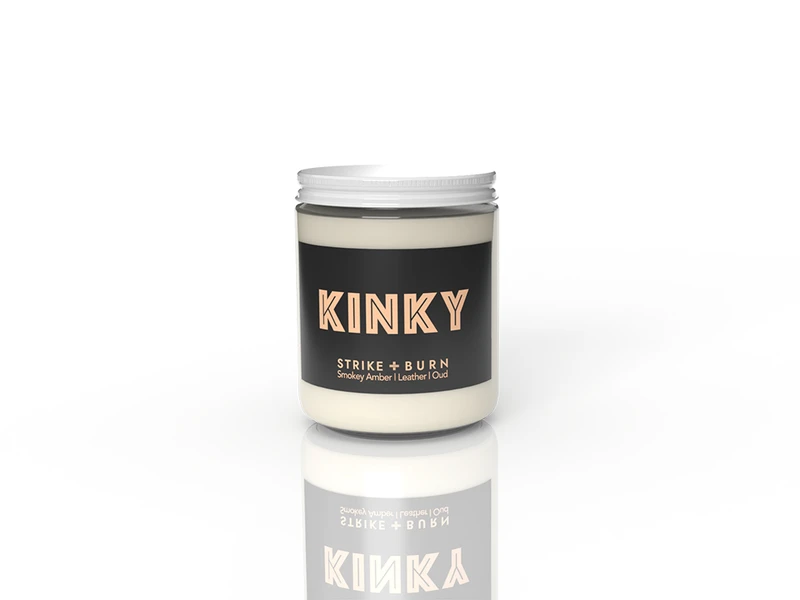 STRIKE & BURN KINKY SOY CANDLE