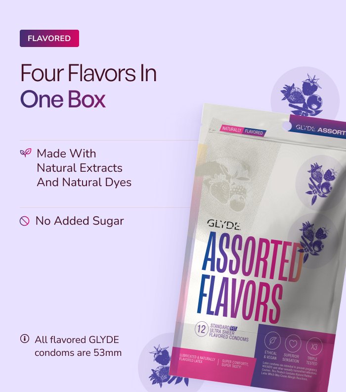 GLYDE ULTRA Assorted Organic Flavors 12-Count