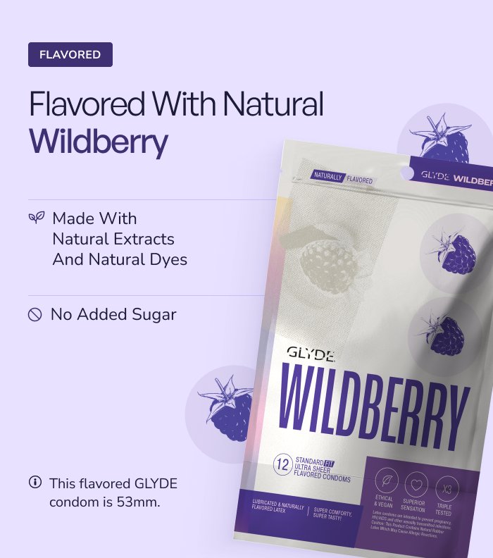 GLYDE ULTRA Natural Wildberry Flavored 12-Count