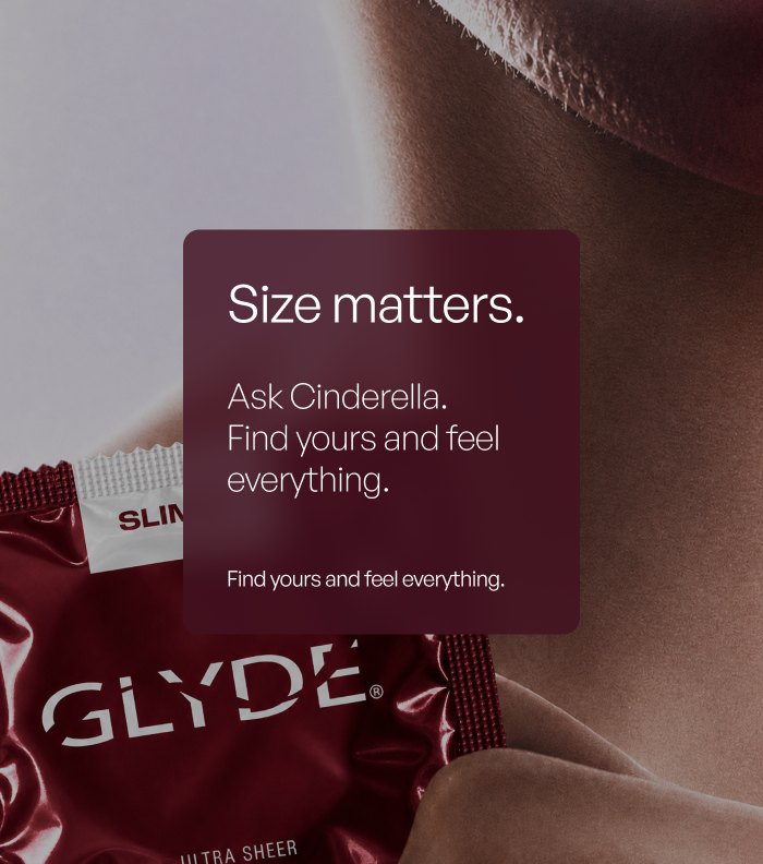 GLYDE SLIMFIT | The Original Body-Friendly Vegan Condom (49mm) | 36 Count