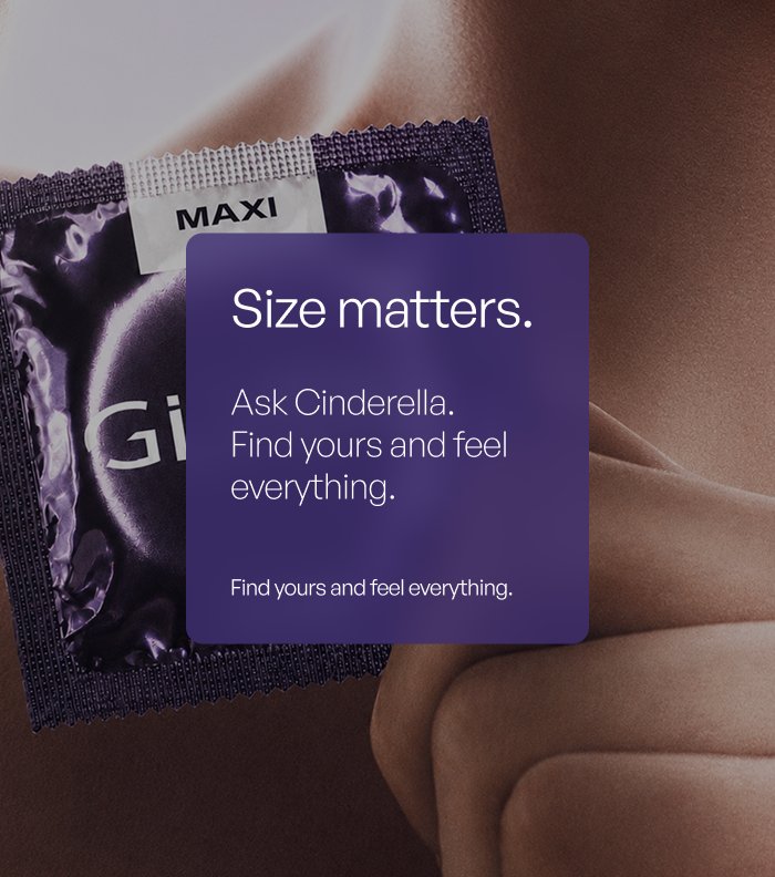 GLYDE MAXI | The Original Body-Friendly Vegan Condom (57mm) | 36 Count