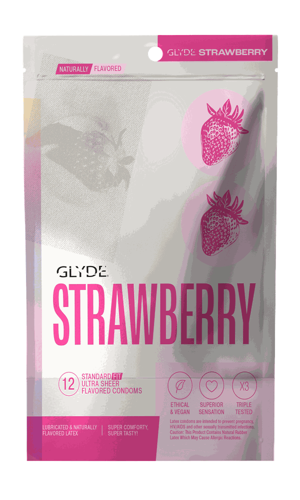GLYDE ULTRA Organic Strawberry Flavored 12-Count