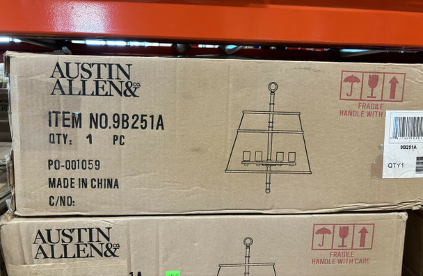 Austin Allen Hanging Light Fixture, 9B251A