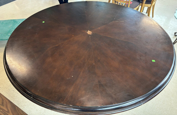 Large Round Wooden Table