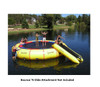 Island Hopper 25'PVCTUBE Giant Jump 25' Padded Water Trampoline w/ Warranty