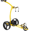 Bat-Caddy X4R Electric Golf Cart Powered Caddie Bat Caddy Golf Cart Yellow/Black XL