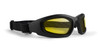 Epoch Eyewear Sport Motorcycle Goggles Black Frame With Yellow Lens