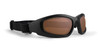 Epoch Eyewear Sport Motorcycle Goggles Black Frame With Amber Lens