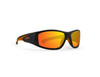 Epoch Eyewear Salerno Black & Orange Frame Orange Mirror Lenses Sunglasses