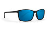 Epoch Eyewear Murphy Black Frame Polarized Blue Lenses Sunglasses