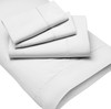 Purecare Luxury Microfiber Wrinkle Resistant King White Sheet Set