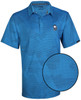 TATTOO GOLF Rogue Cool-Stretch Men's Golf Shirt - Blue - 4XLARGE