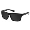 Peppers Hammerhead Matte Black with Smoke Polarized Lens Sunglasses