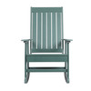 New Bluewave Ez-Care Tek-Wood Adirondack Rocker Hunter Green