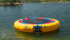 Island Hopper 25' Giant Jump Water Trampoline With Heavy Duty Ladder, Yellow