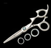 Sharkfin Shears Double Shark Right Handed Non-Swivel Stainless 5.5" Scissors