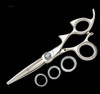 Sharkfin Shears Double Shark Right Handed Non-Swivel Stainless 6.25" Scissors