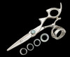 Sharkfin Shears Double Shark Right Handed Super Swivel Stainless 5.5" Scissors