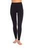 New Goode Rider Womens Full Seat Perfect Sport Black Tights Size XL